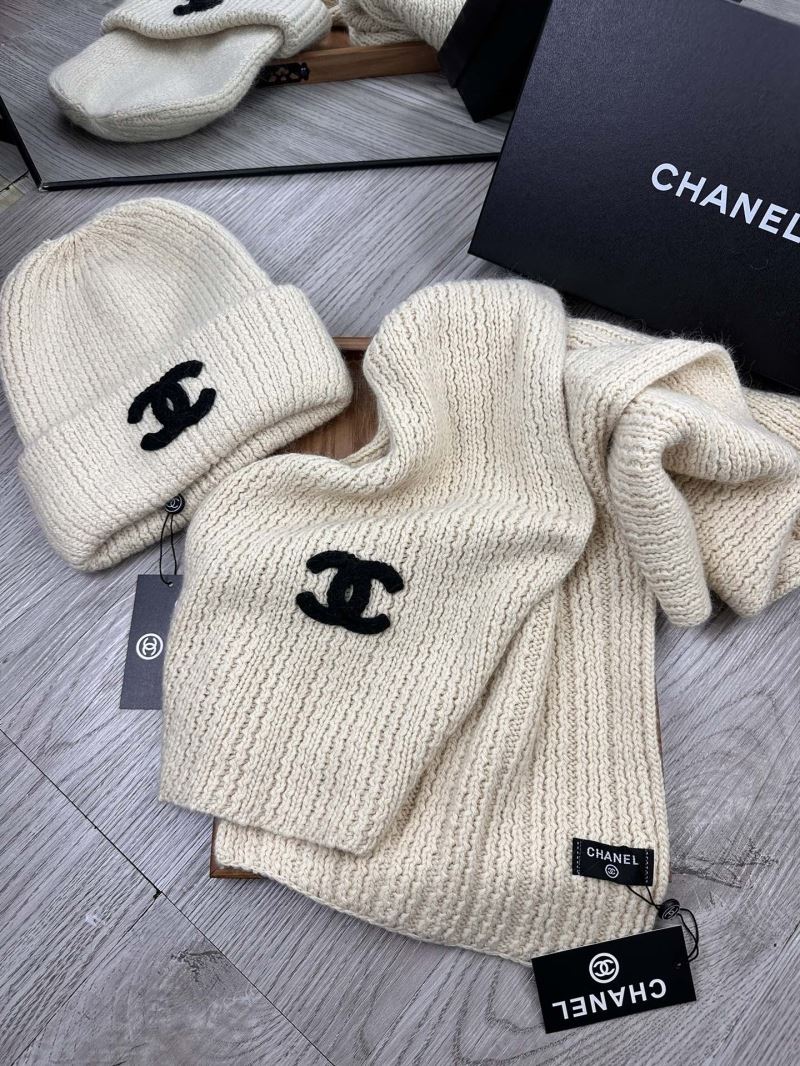 Chanel Caps Scarfs